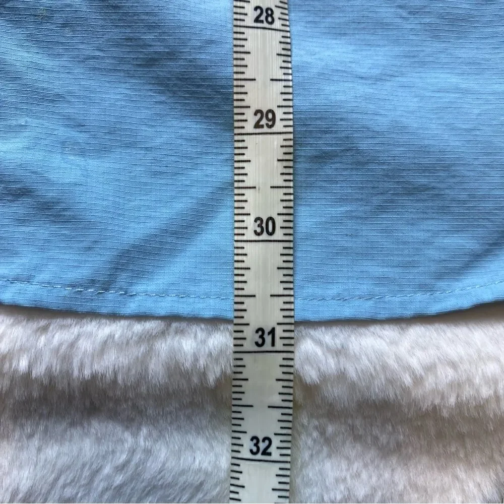 The North Face Light Blue Horizon Cypress Woven Shirt Size Large